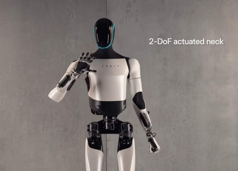 Tesla e i suoi robot: robot Tesla